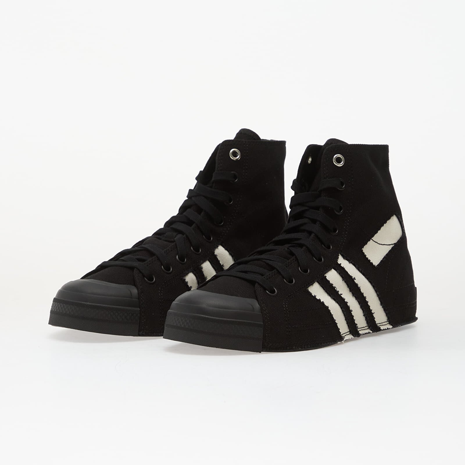 Y-3 Сникърси Nizza Hi Black/ Black/ Off White