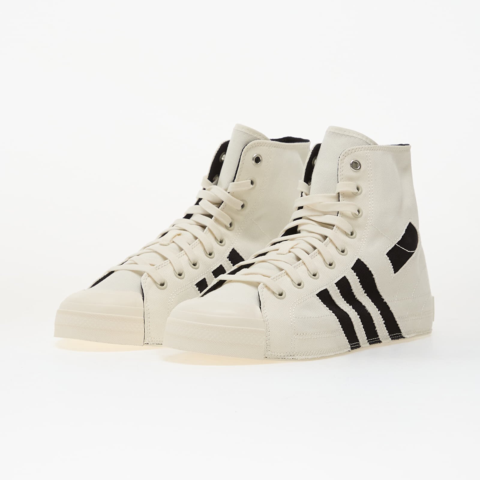 Y-3 Сникърси Nizza Hi Off White/ Off White/ Black