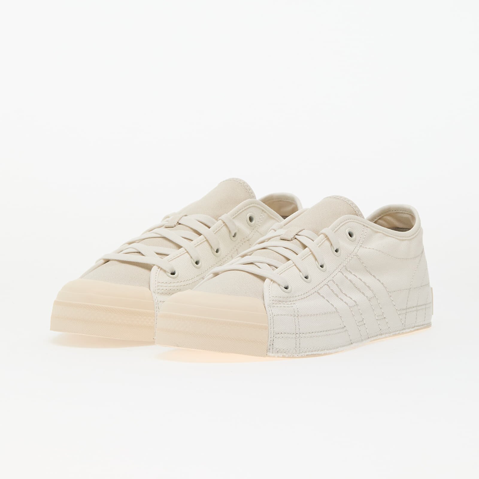 Y-3 Сникърси Nizza Lo Core White/ Talc/ Wonder White