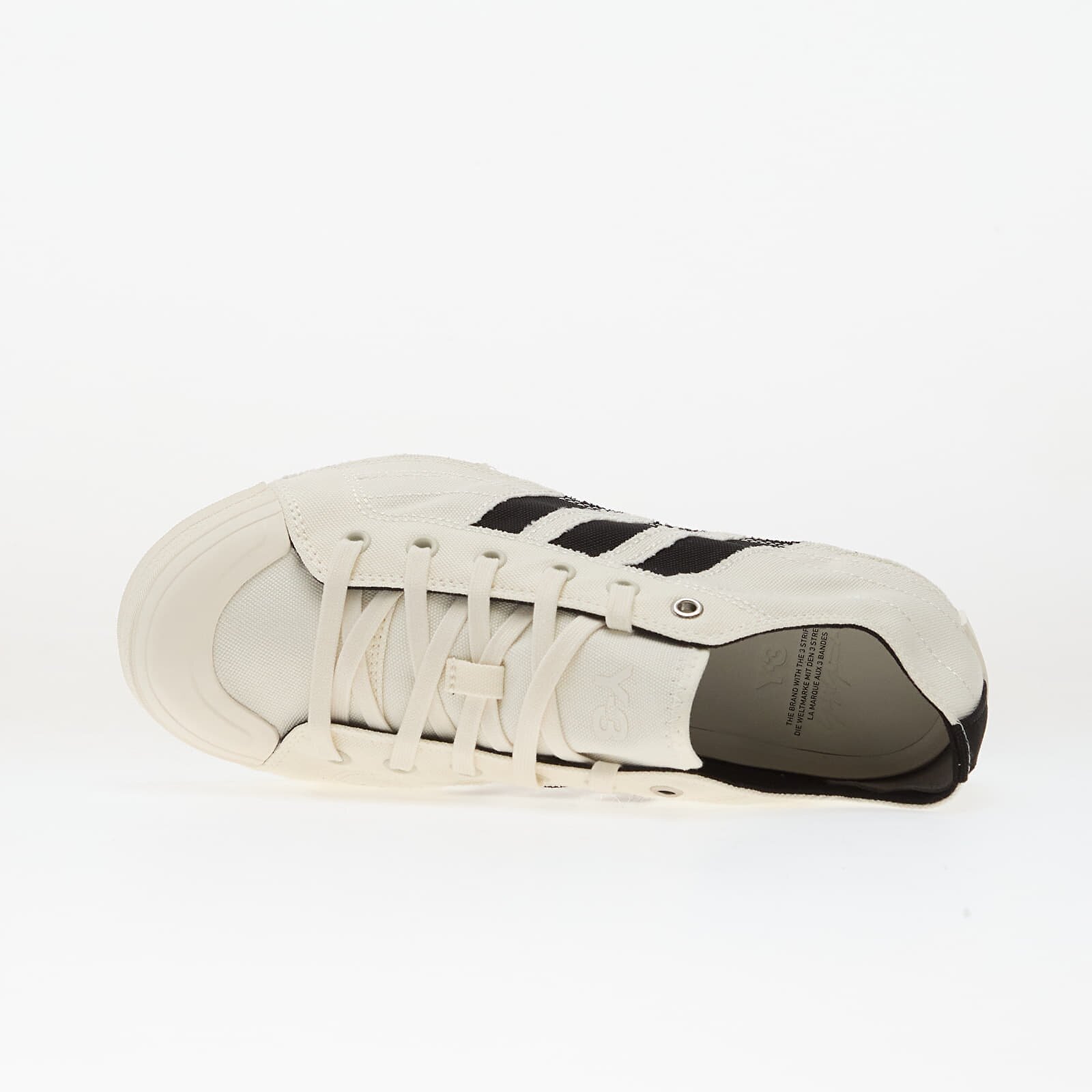 Y-3 Сникърси Nizza Lo Off White/ Off White/ Core Black