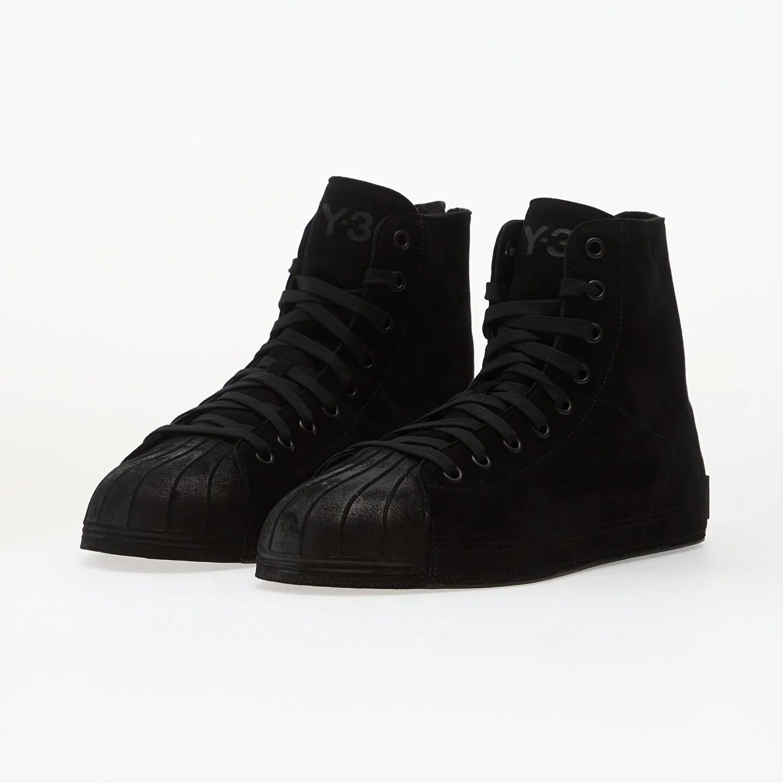 Y-3 Сникърси Nizzastar Hi Black/ Black/ Black