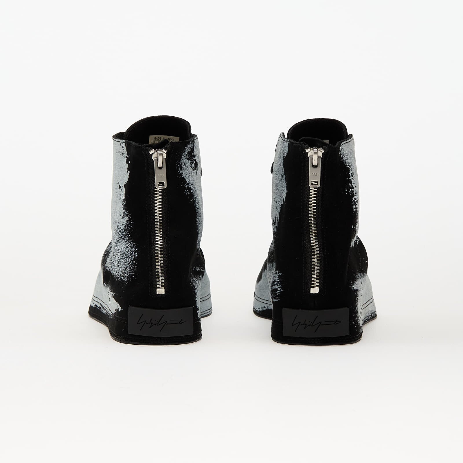 Y-3 Сникърси Nizzastar Hi Black/ Black/ Off White