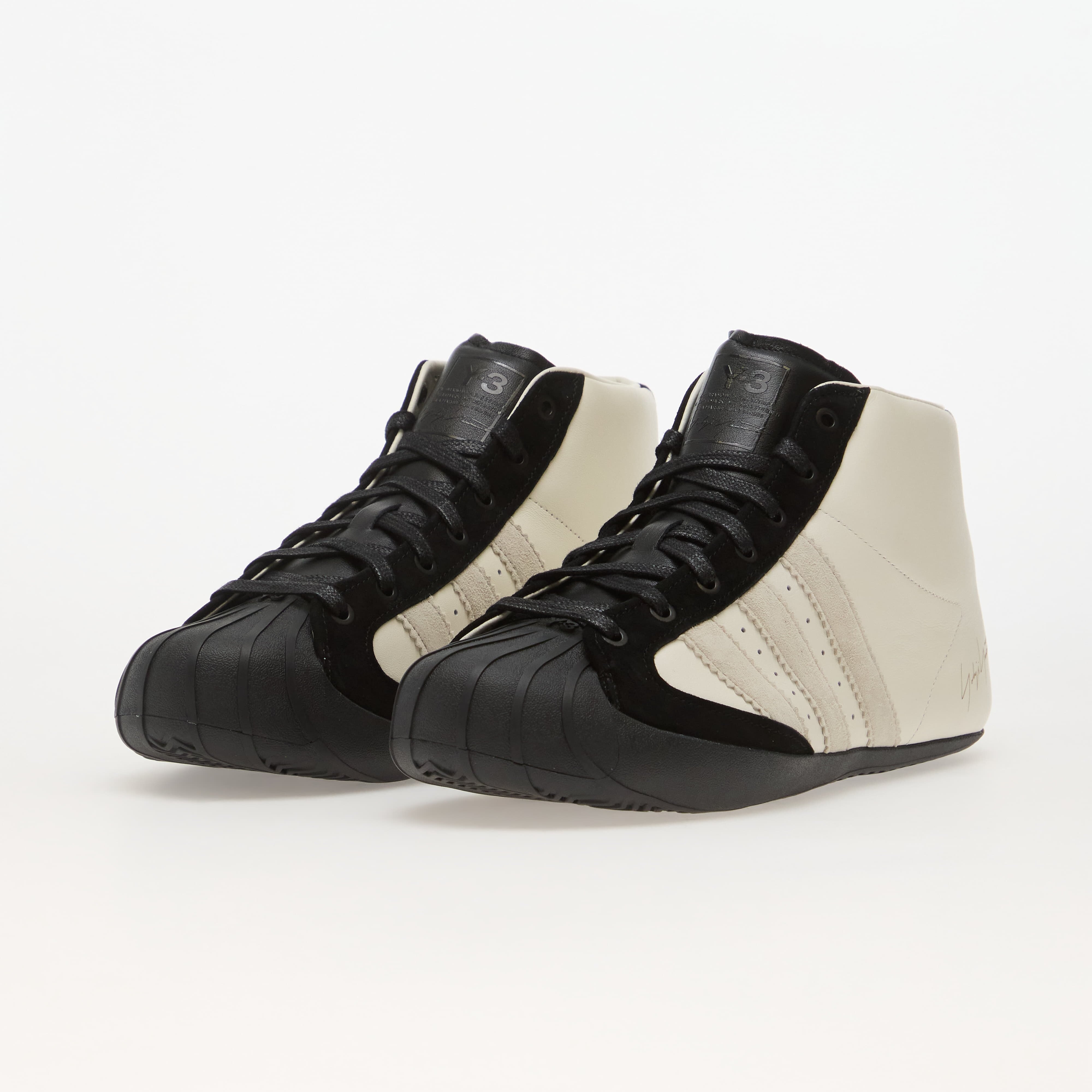 Y-3 Сникърси Pro Model 3G Off White/ Alumina/ Black