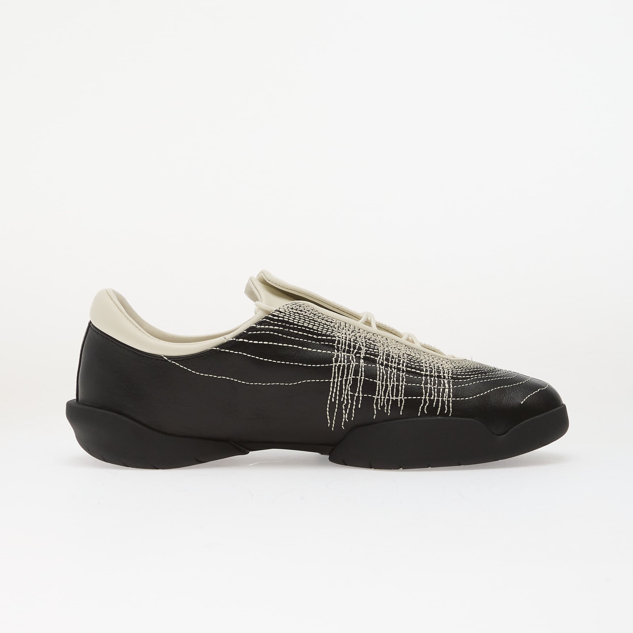 Y-3 Сникърси Regu Embroidery Black/ Aluminum/ Off White