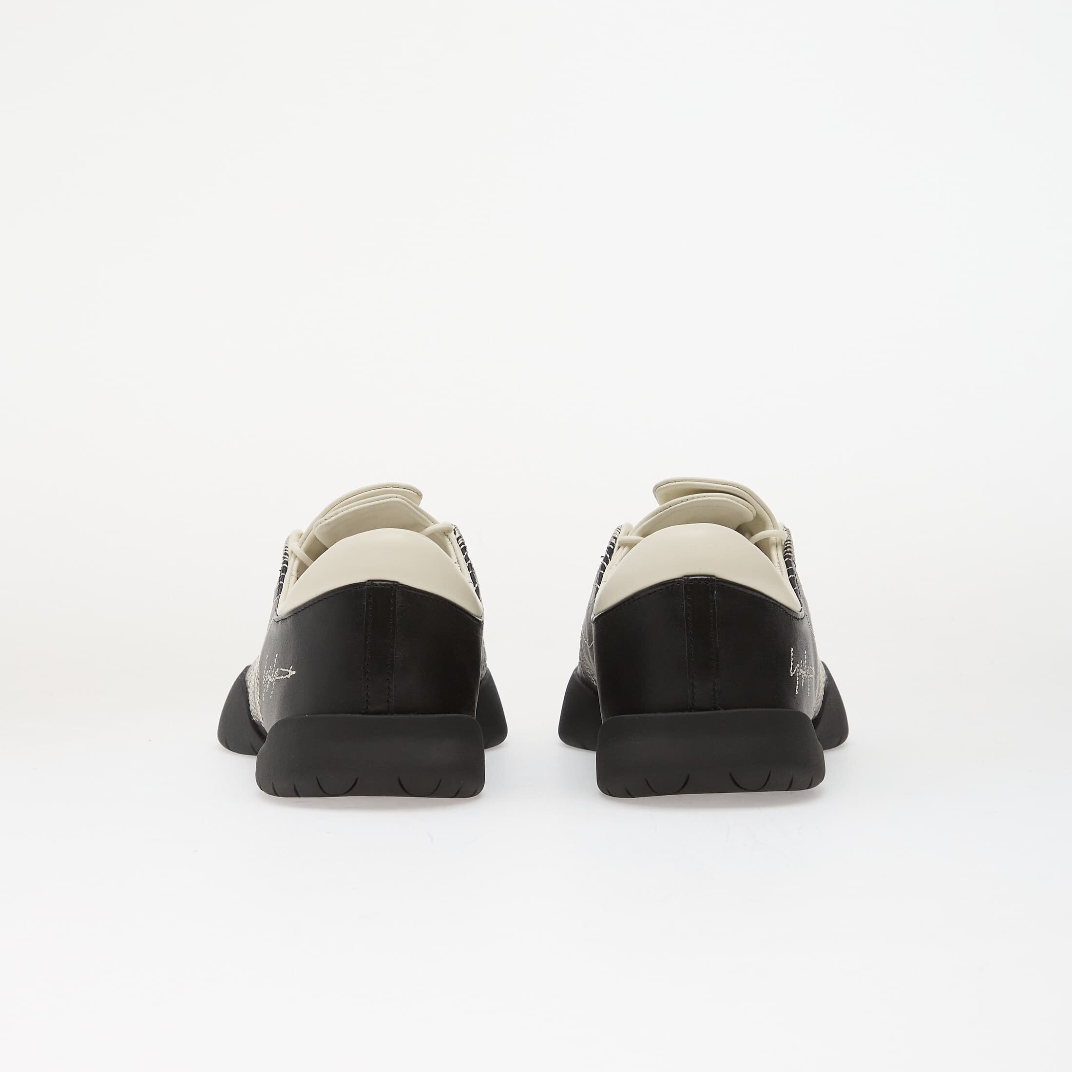 Y-3 Сникърси Regu Embroidery Black/ Aluminum/ Off White