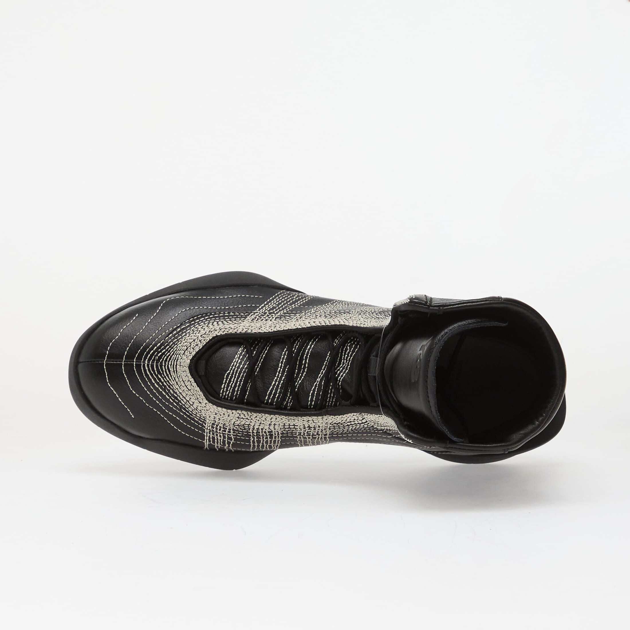 Y-3 Сникърси Regu Embroidery Black/ Black/ Aluminum