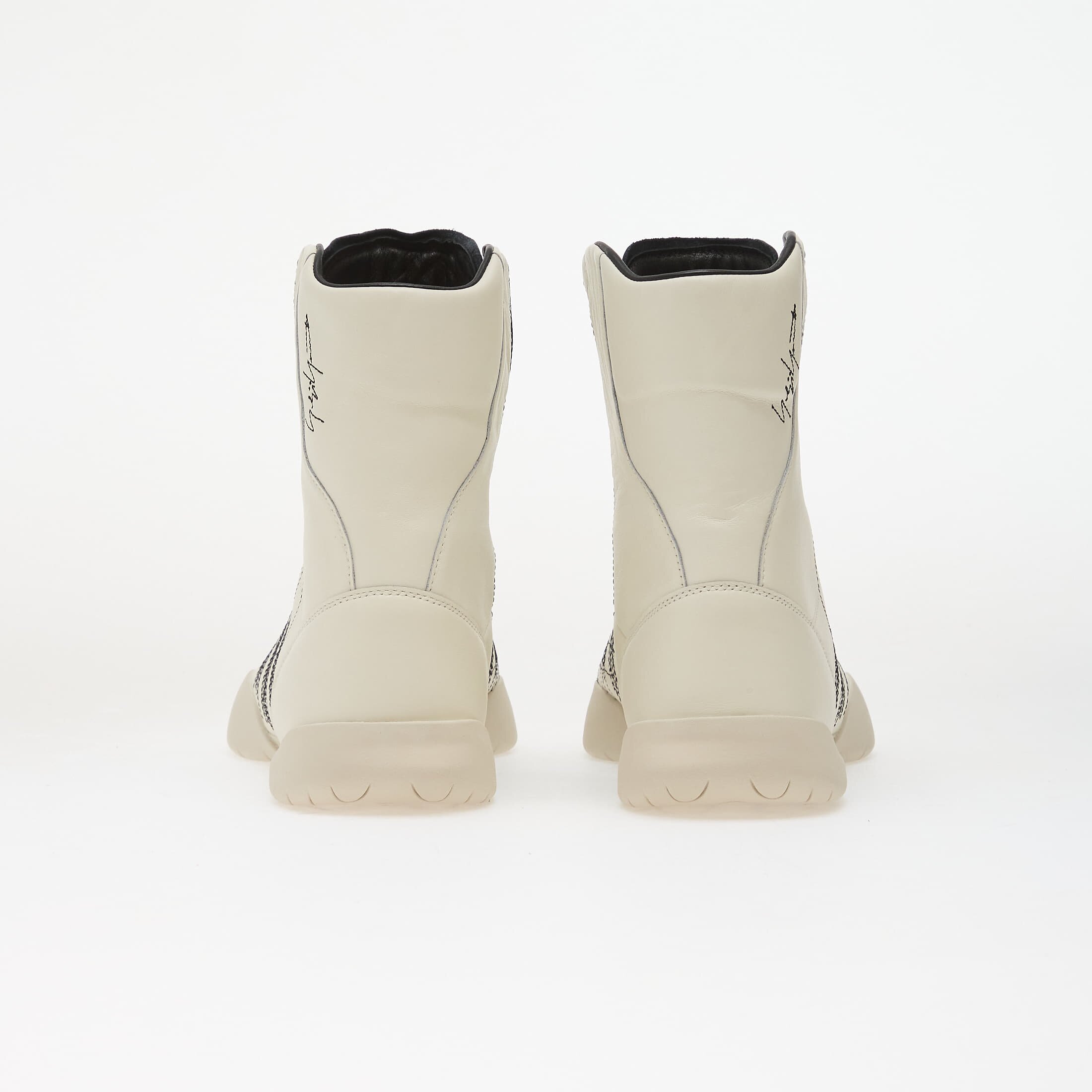 Y-3 Сникърси Regu Embroidery Off White/ Black/ Aluminum