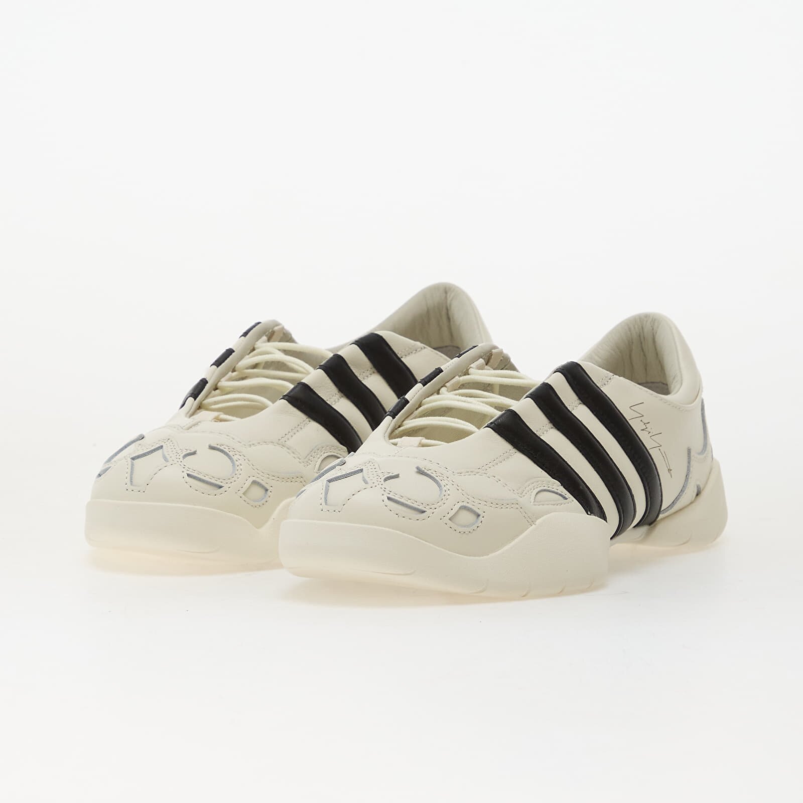 Y-3 Сникърси Regu Mary Jane Off White/ Off White/ Black