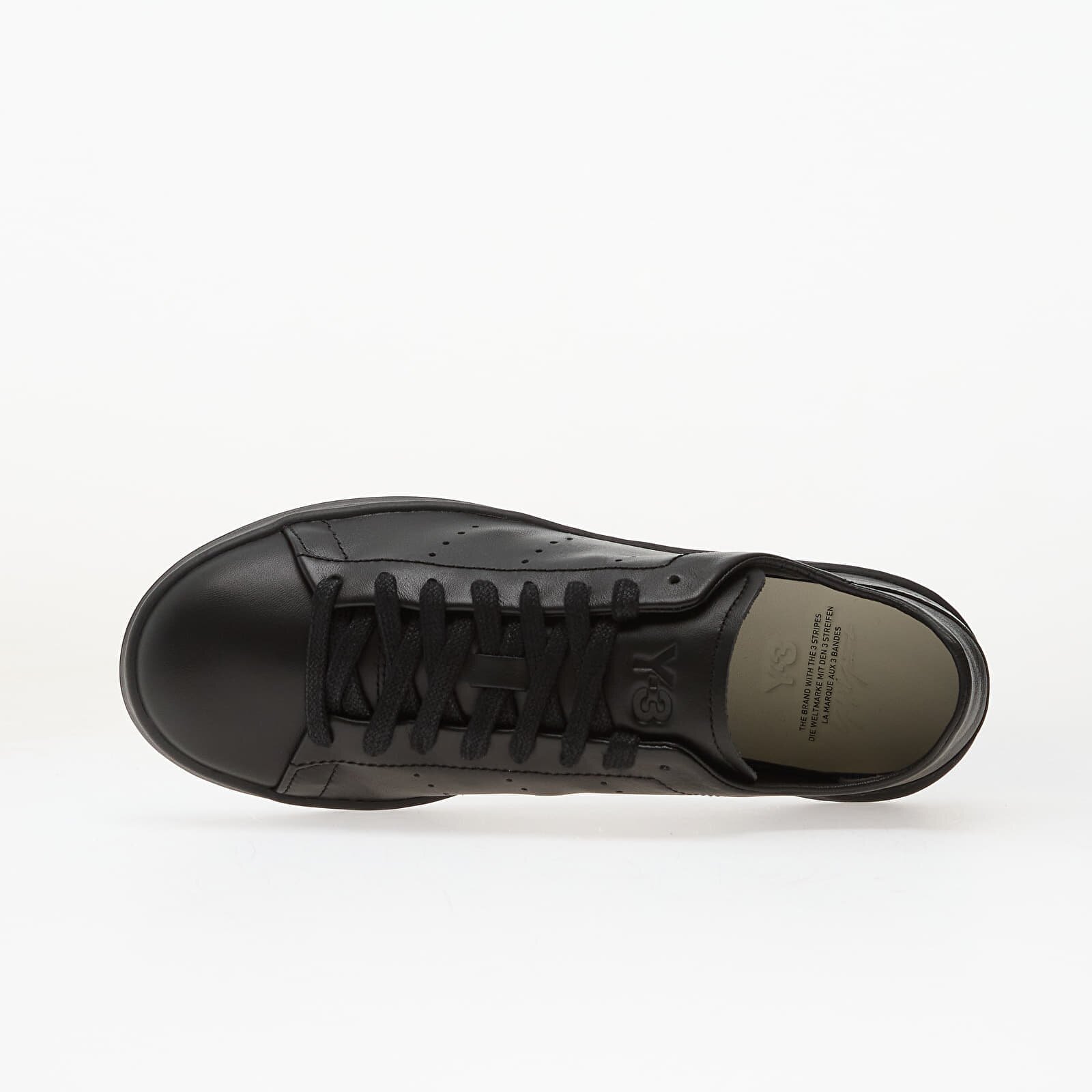 Y-3 Сникърси Stan Smith Black/ Black/ Black