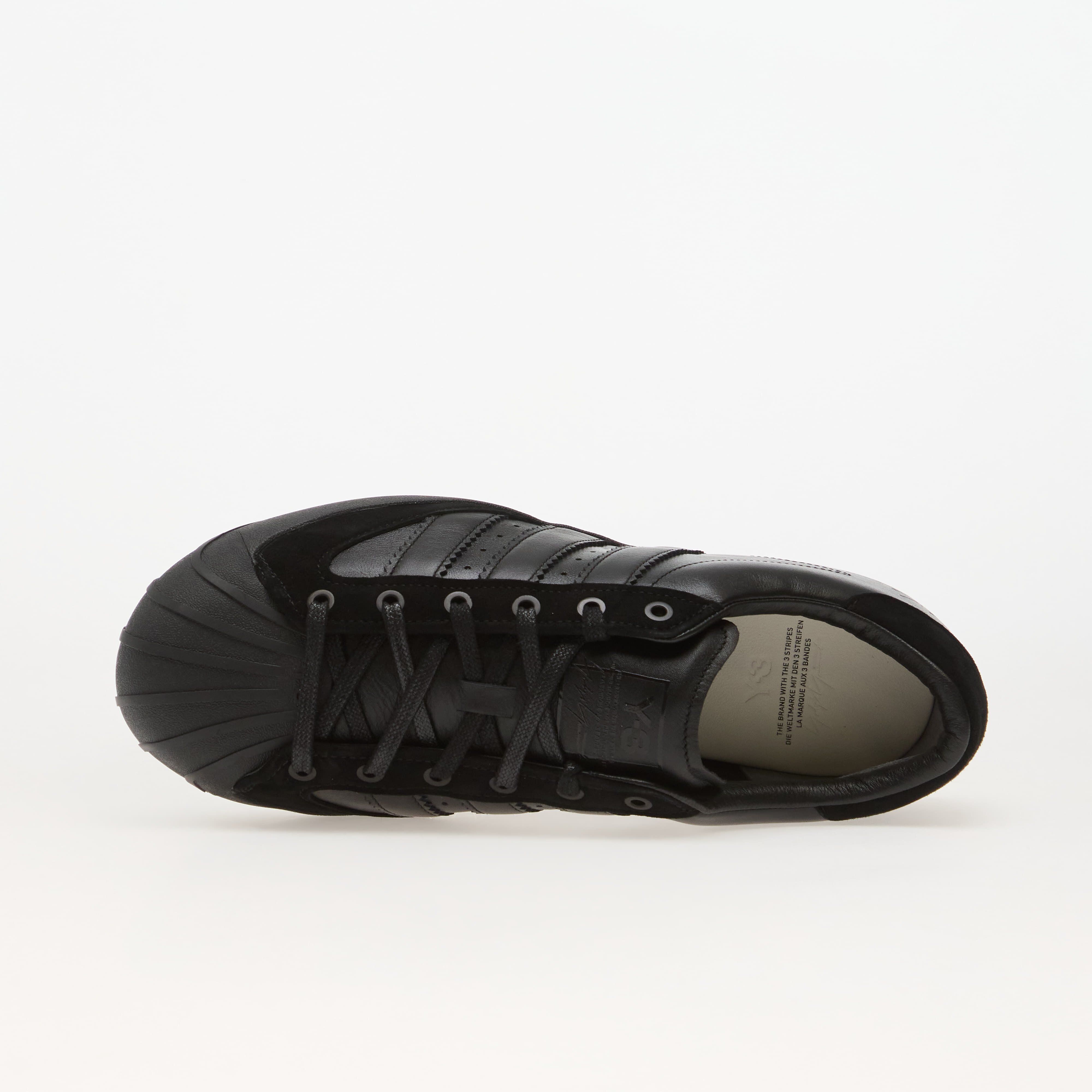Y-3 Сникърси Superstar 3G Black/ Black/ Black