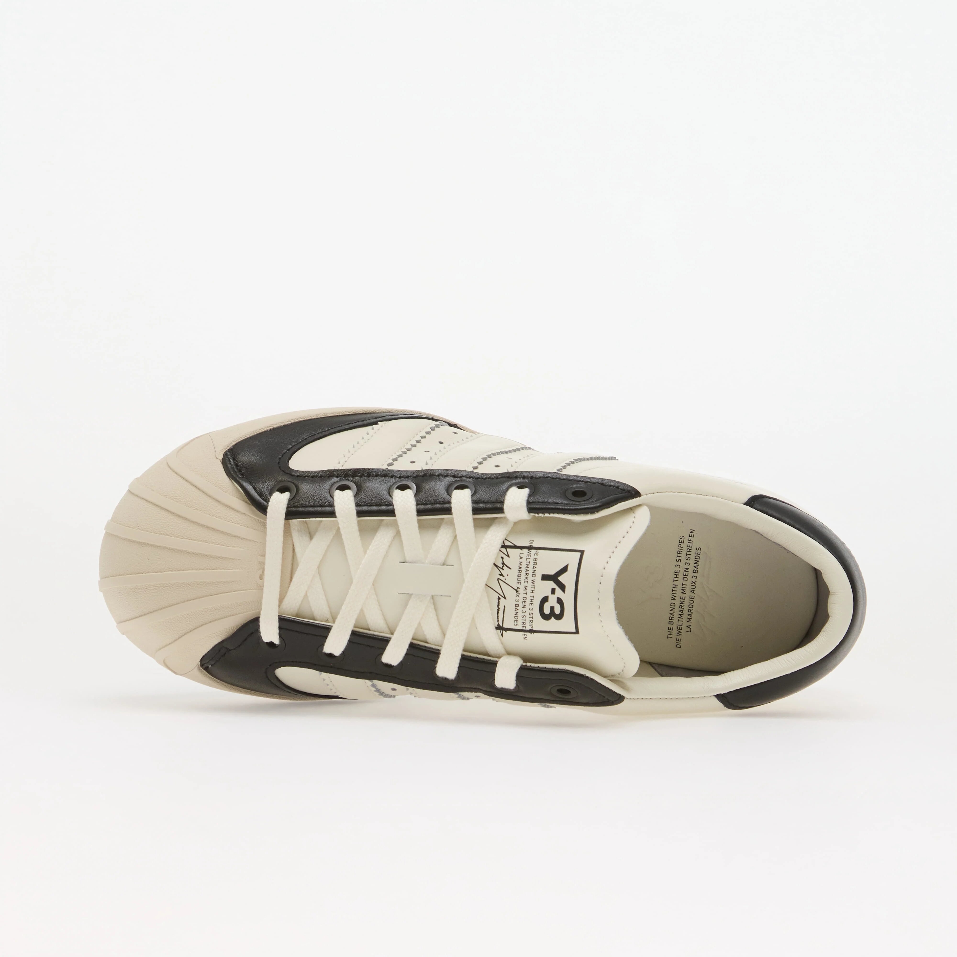 Y-3 Сникърси Superstar 3G Off White/ Black/ Alumina