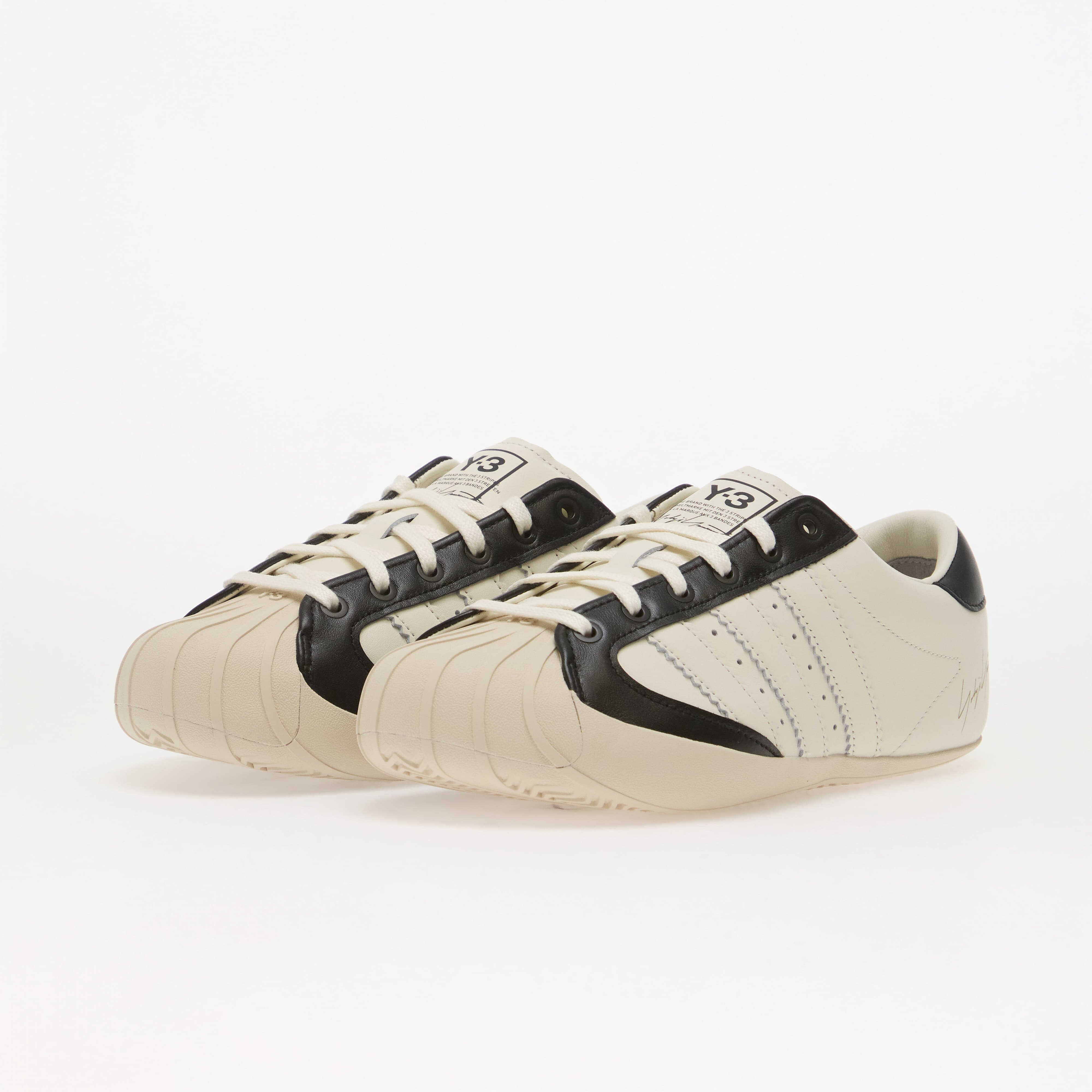 Y-3 Сникърси Superstar 3G Off White/ Black/ Alumina