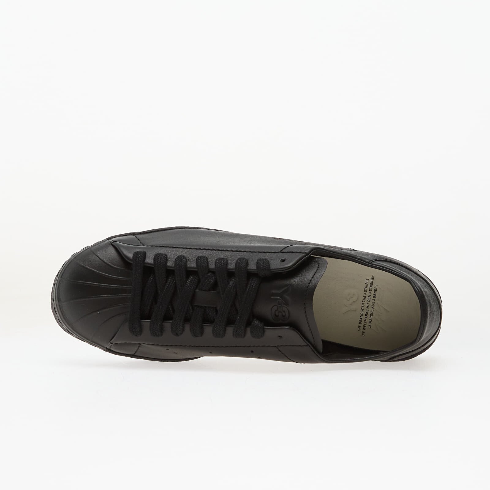 Y-3 Сникърси Superstar Black/ Black/ Black