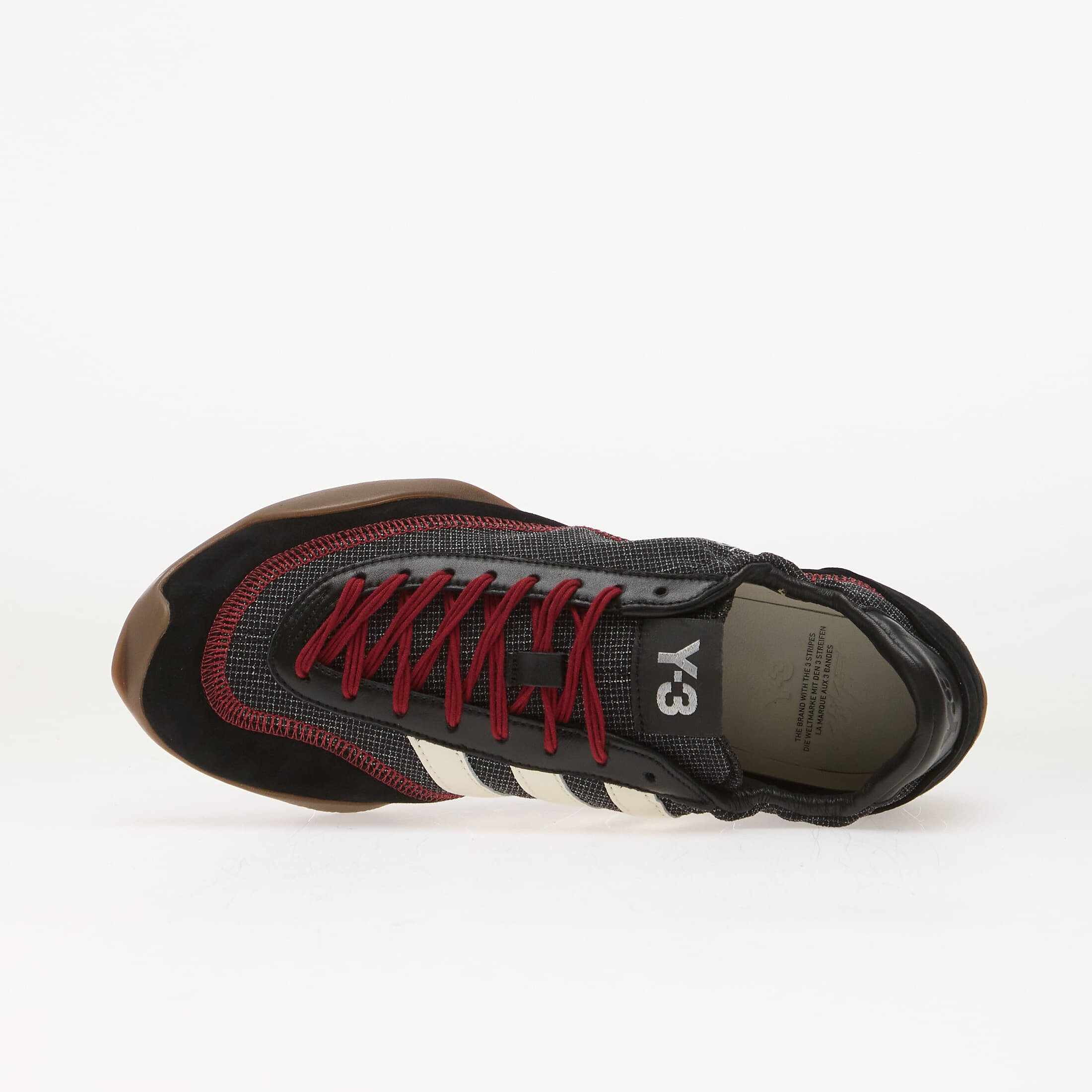 Y-3 Сникърси Tokyo Warped Black/ Active Maroon/ Gum5