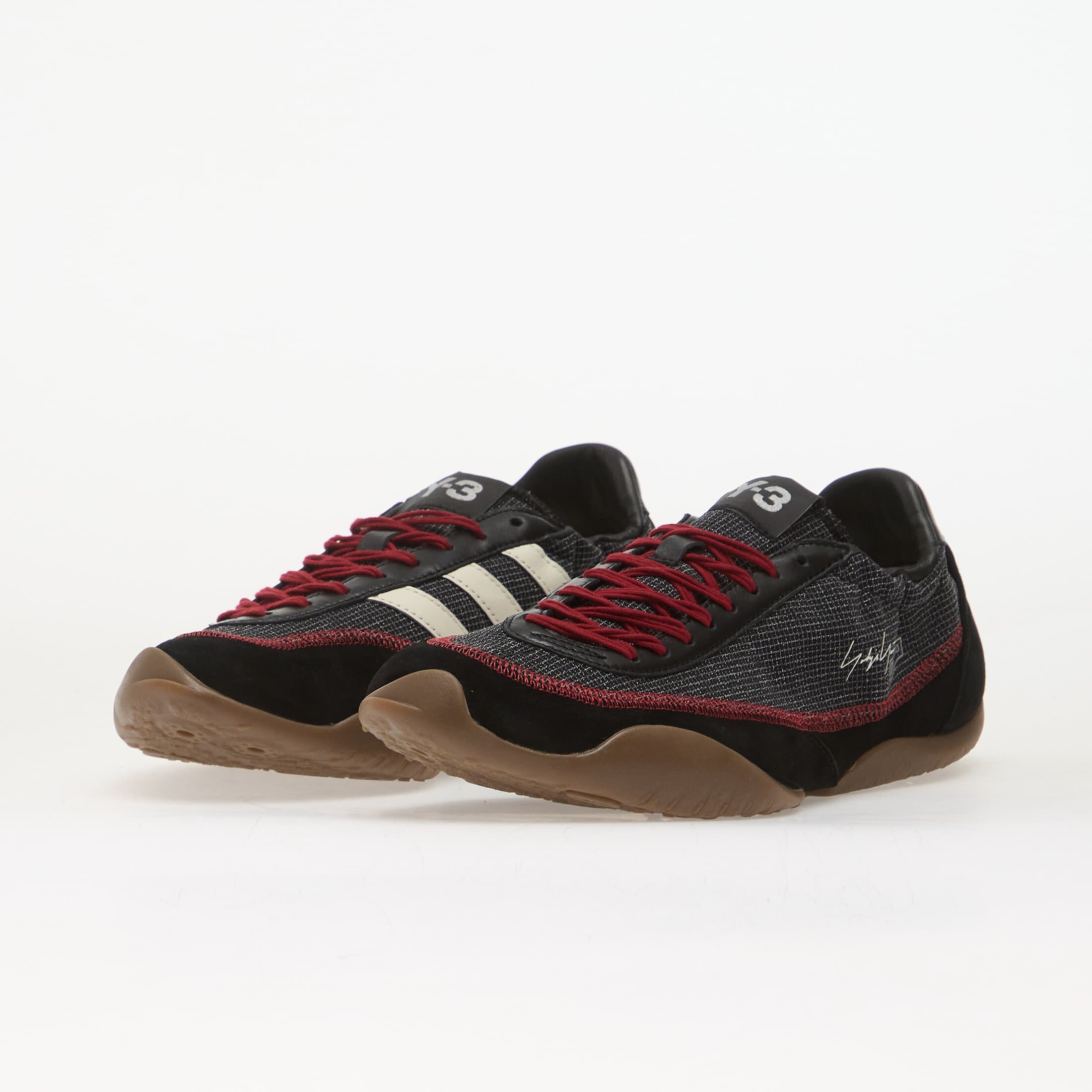 Y-3 Сникърси Tokyo Warped Black/ Active Maroon/ Gum5