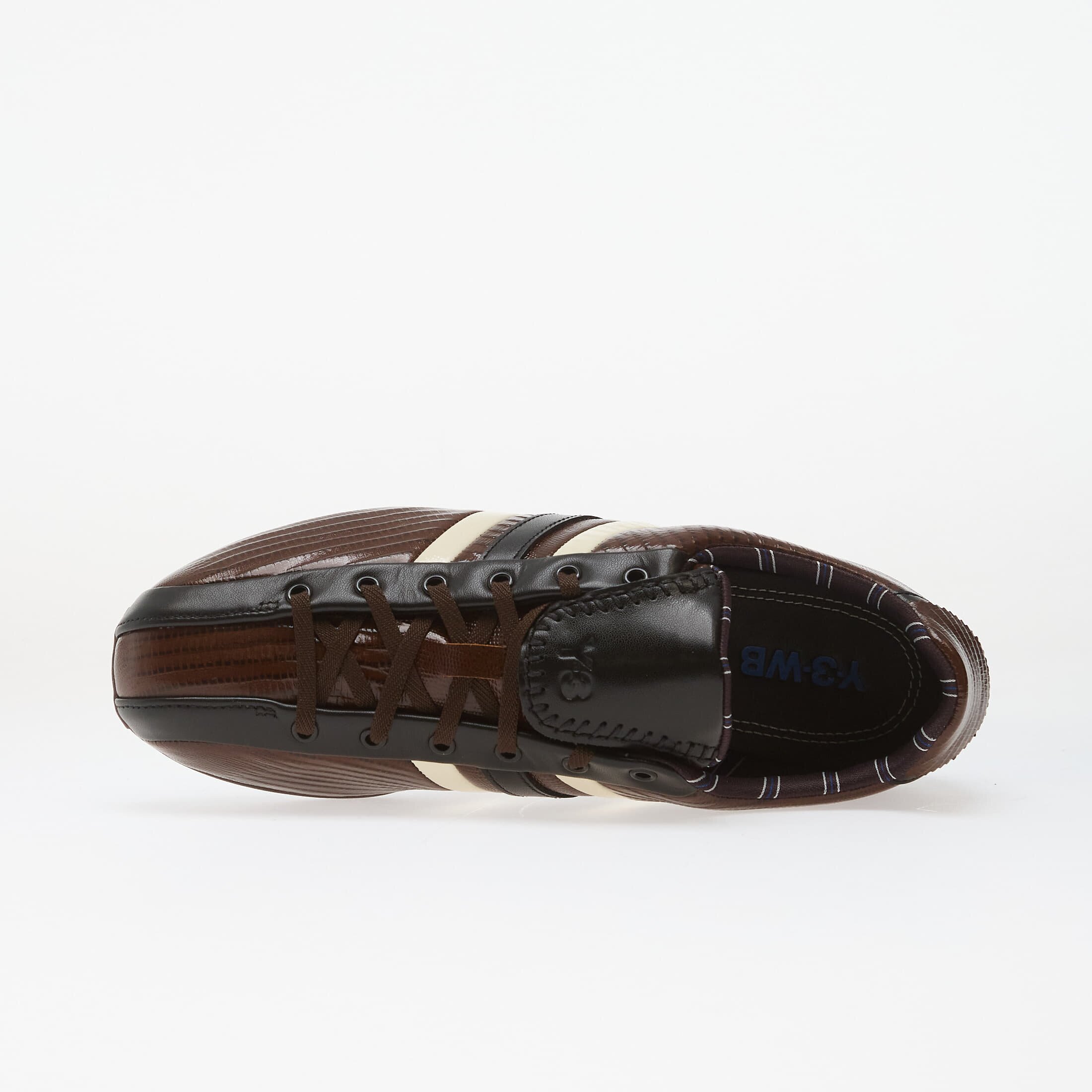 Y-3 Сникърси x Wales Bonner The Field Lizzard Cream White/ Dark Brown/ Core Black