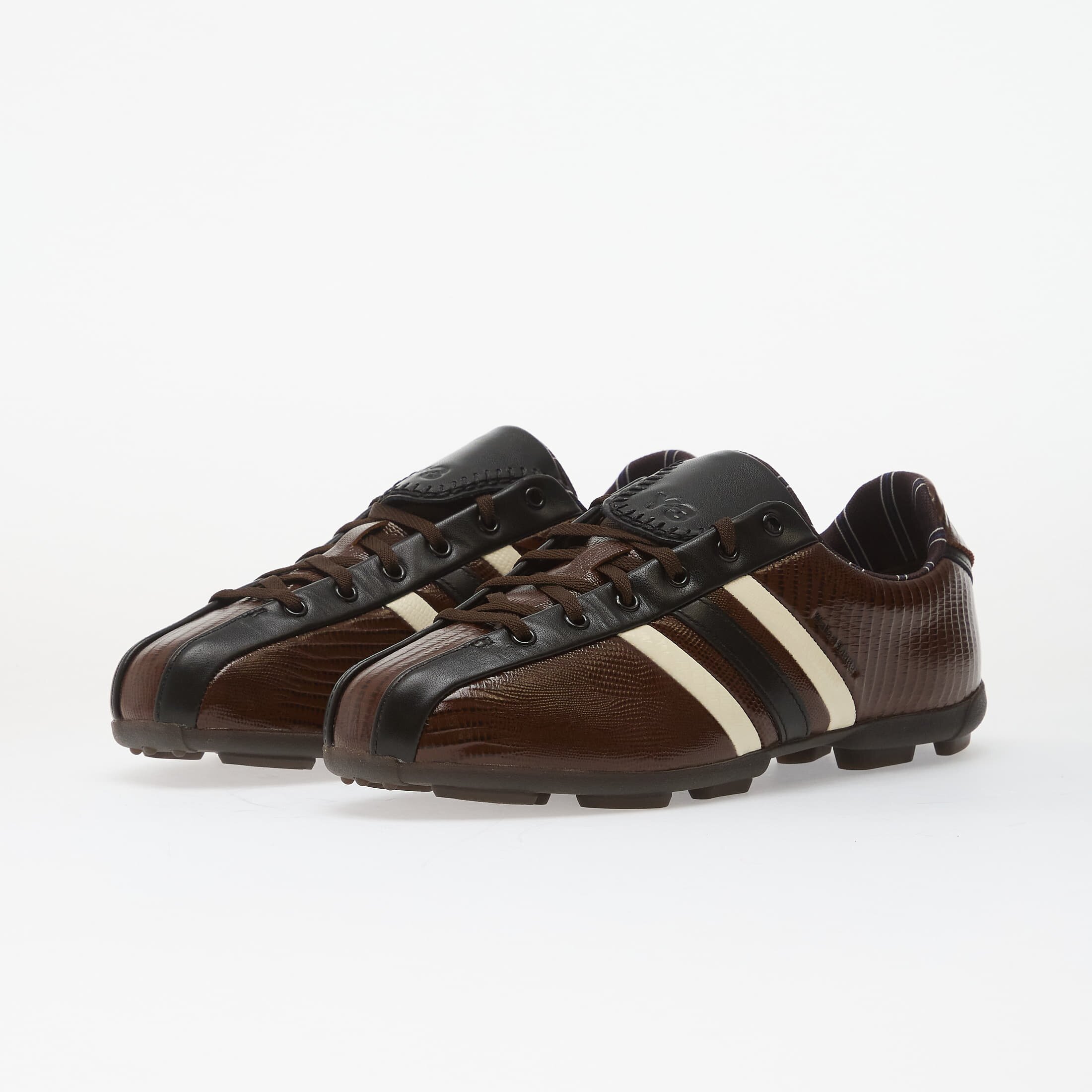 Y-3 Сникърси x Wales Bonner The Field Lizzard Cream White/ Dark Brown/ Core Black