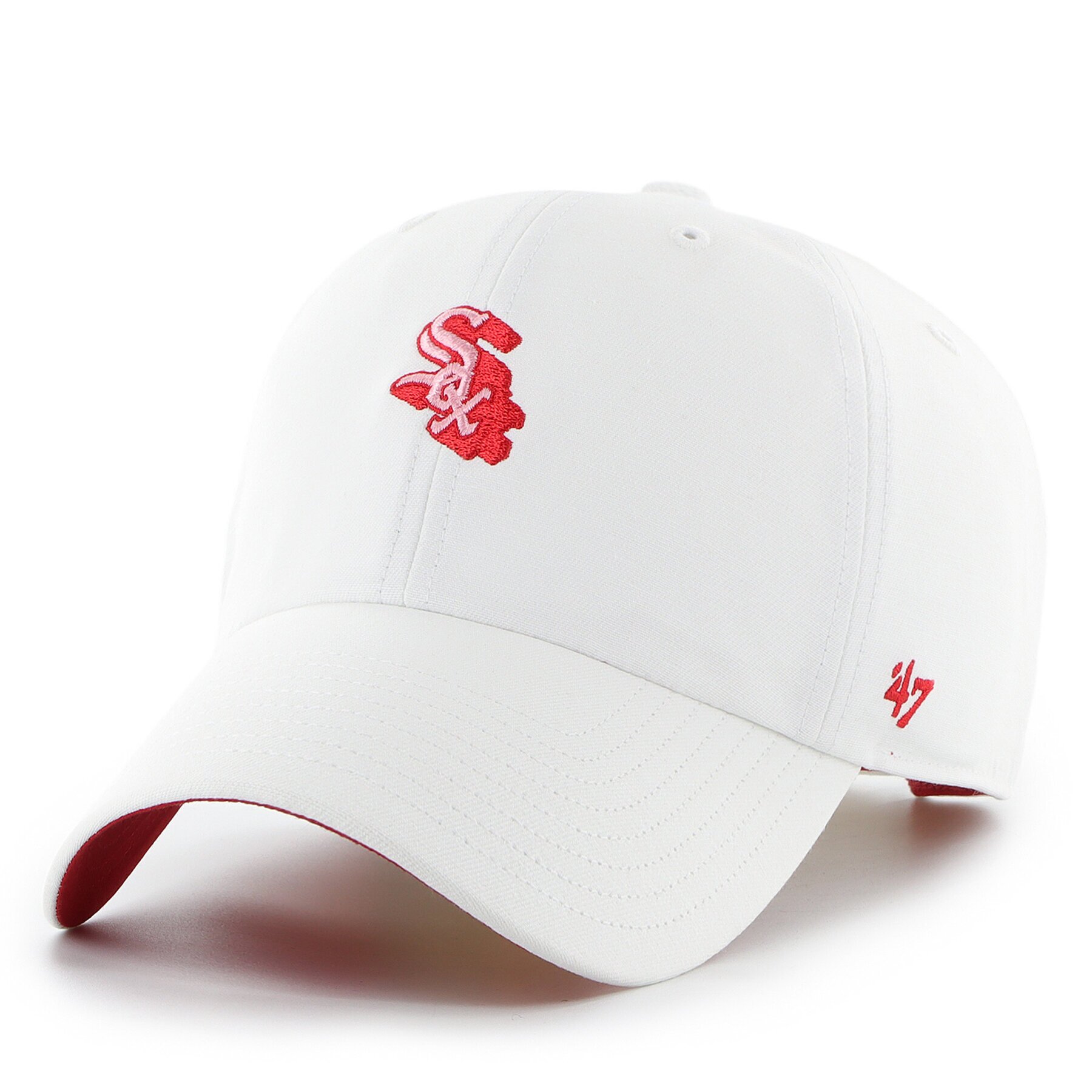47 Brand Шапка с козирка MLB Chicago B-CHPCU06GWS