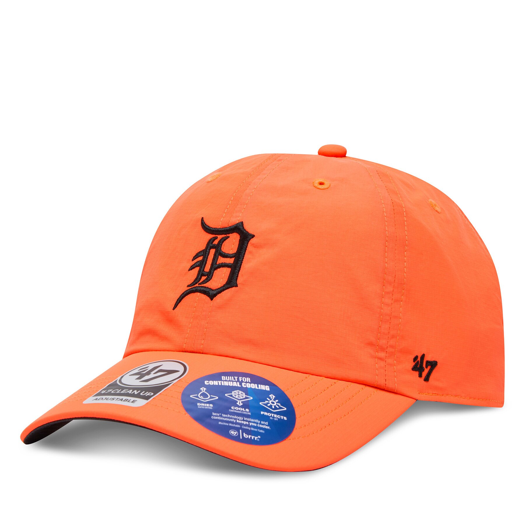 47 Brand Шапка с козирка MLB Detroit Tigers brrr ’47 CLEAN UP B-BRRRC09BBU