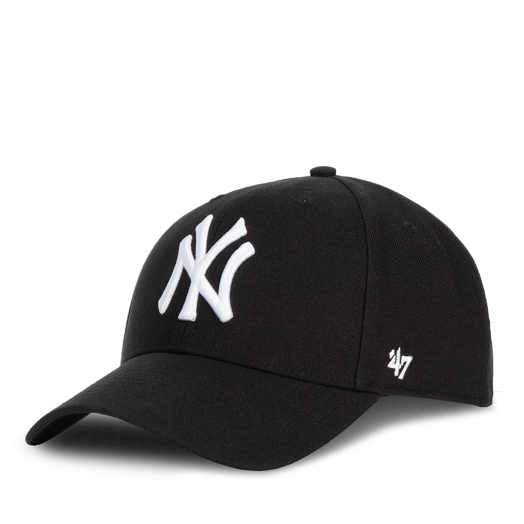 47 Brand Шапка с козирка New York Yankees B-MVPSP17WBP-BK