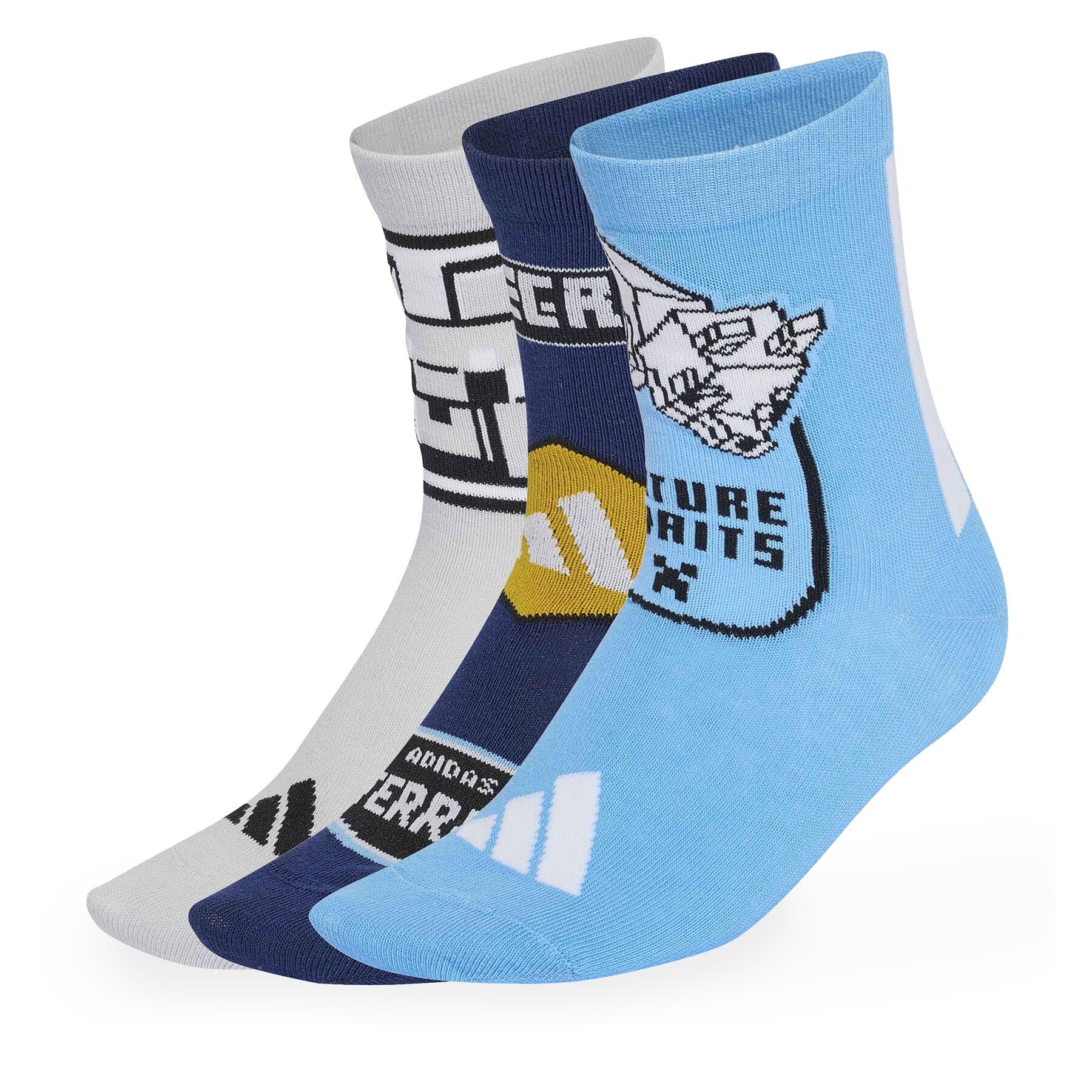 adidas Дълги чорапи Minecraft Youth Socks KR2354