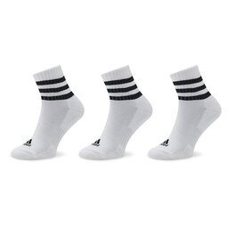 adidas Къси чорапи 3-Stripes Cushioned Sportswear Mid-Cut Socks 3 Pairs HT3456