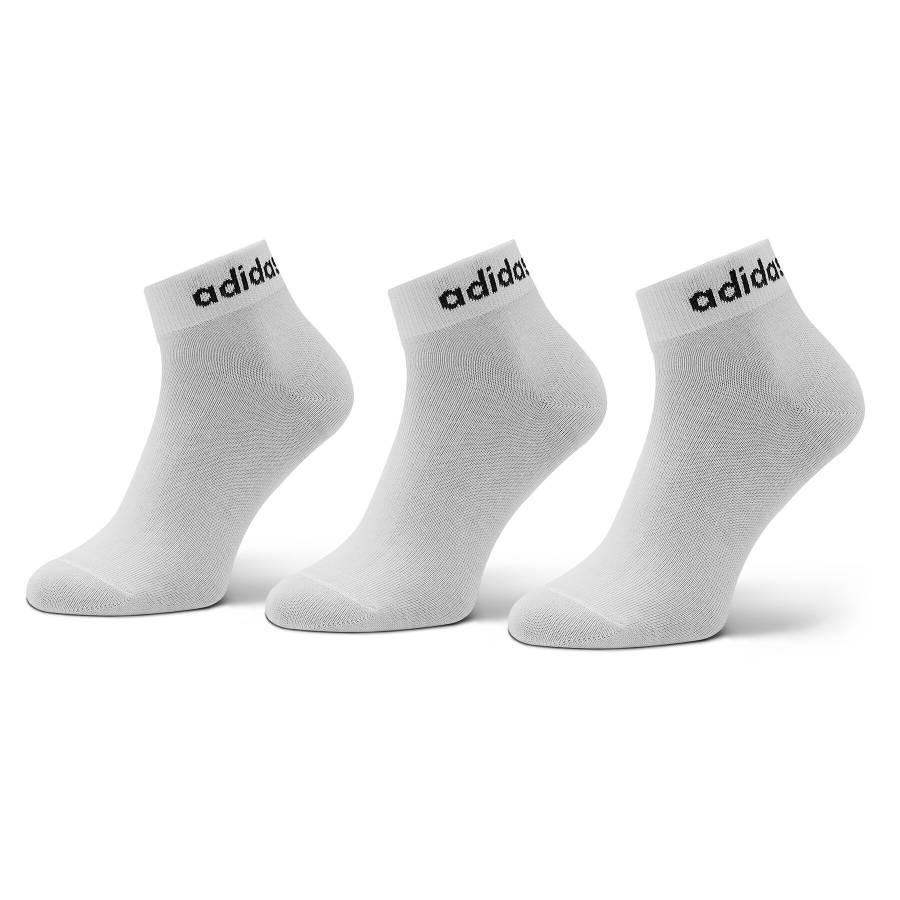 adidas Къси чорапи Think Linear Ankle Socks 3 Pairs HT3451