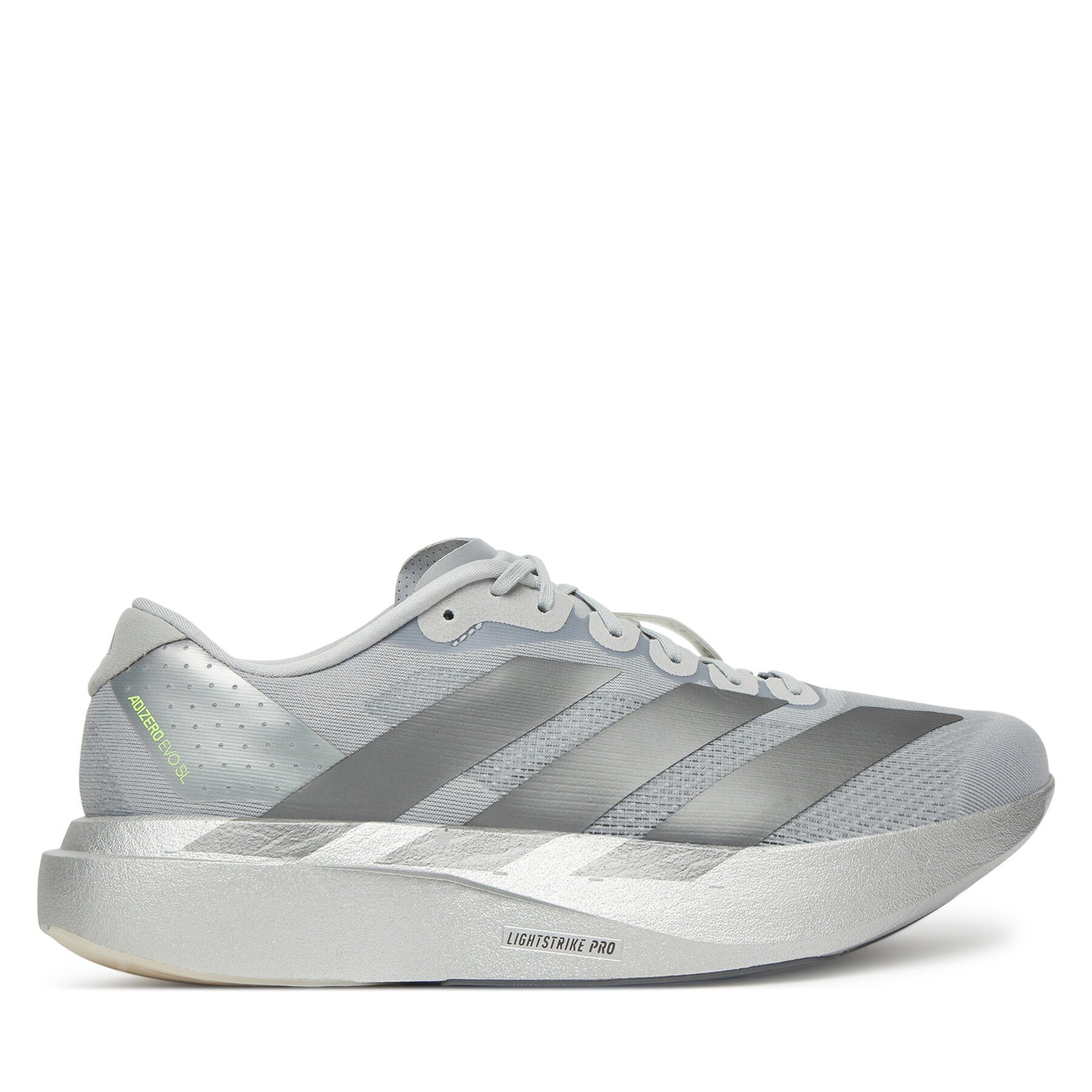 adidas Маратонки за бягане Adizero Evo Sl JR3419 Сив