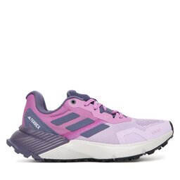 adidas Маратонки за бягане Terrex Soulstride RAIN.RDY Trail JR7070 Виолетов