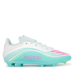 adidas Обувки за футбол F50 Messi League Firm Ground /Multi Ground JQ0942 Бял