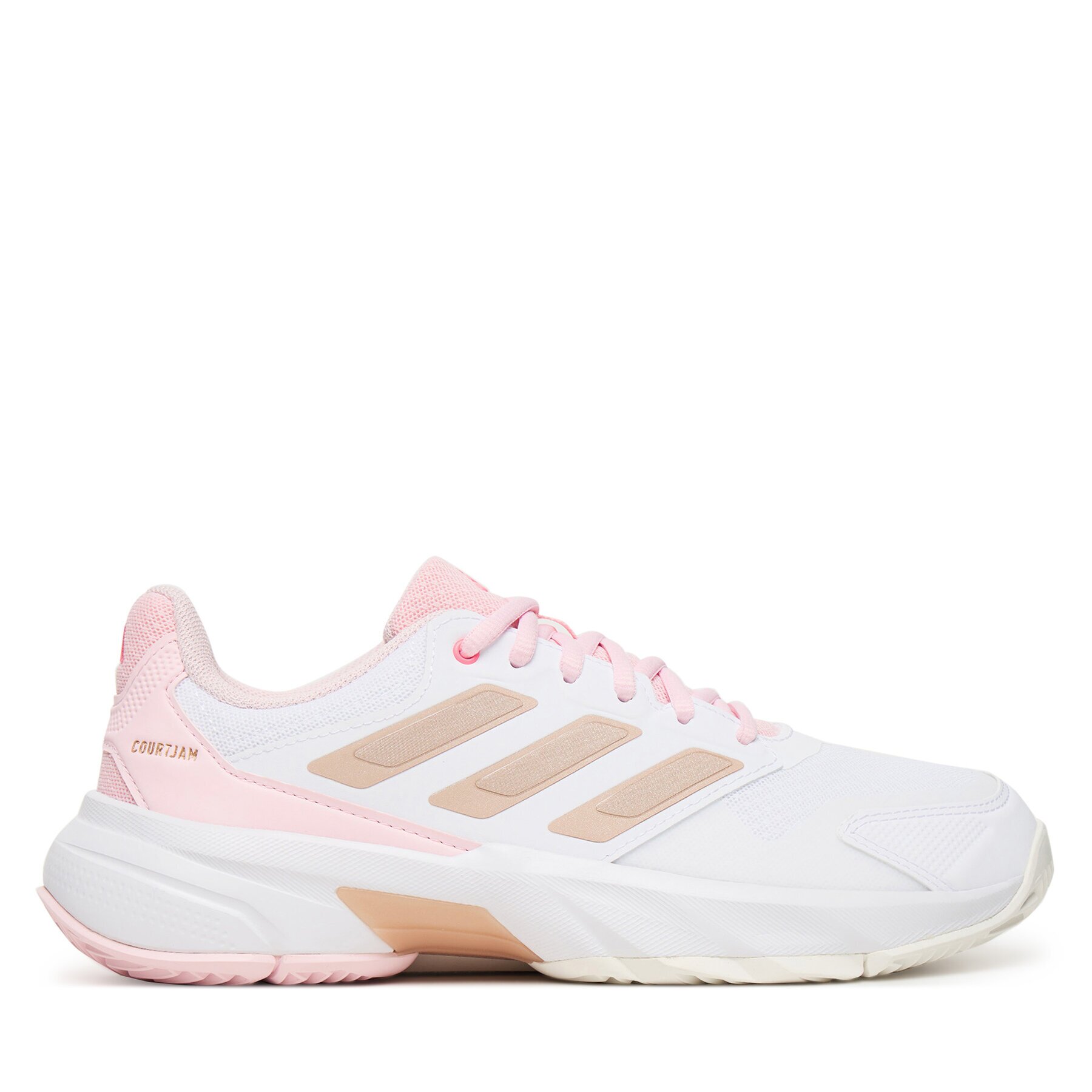 adidas Обувки за тенис Courtjam Control 3 JP9739 Бял