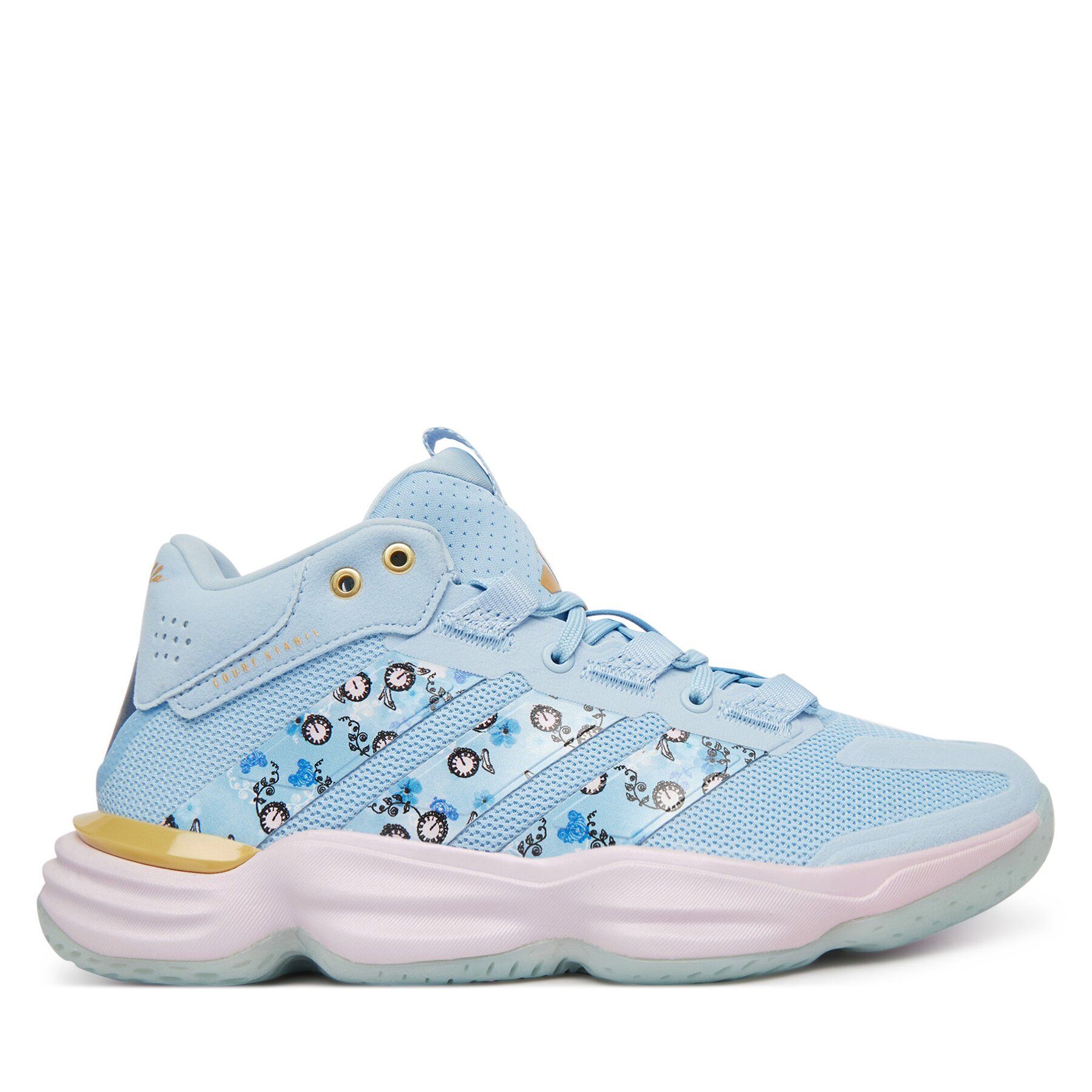 adidas Обувки за зала Disney Princess Court Stabil Indoor Shoes KJ0656