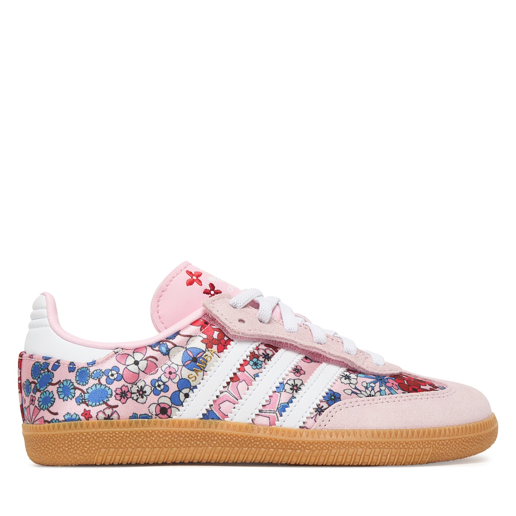 adidas Сникърси Liberty London Samba Og Comfort Closure Elastic Lace JQ2007 Розов