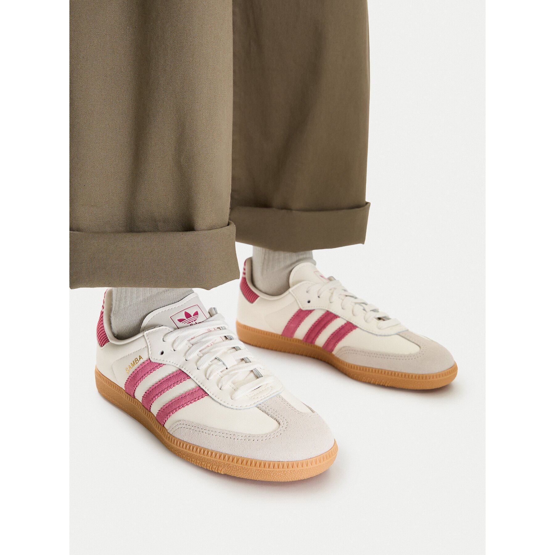 adidas Сникърси Samba Og KJ0686 Бял