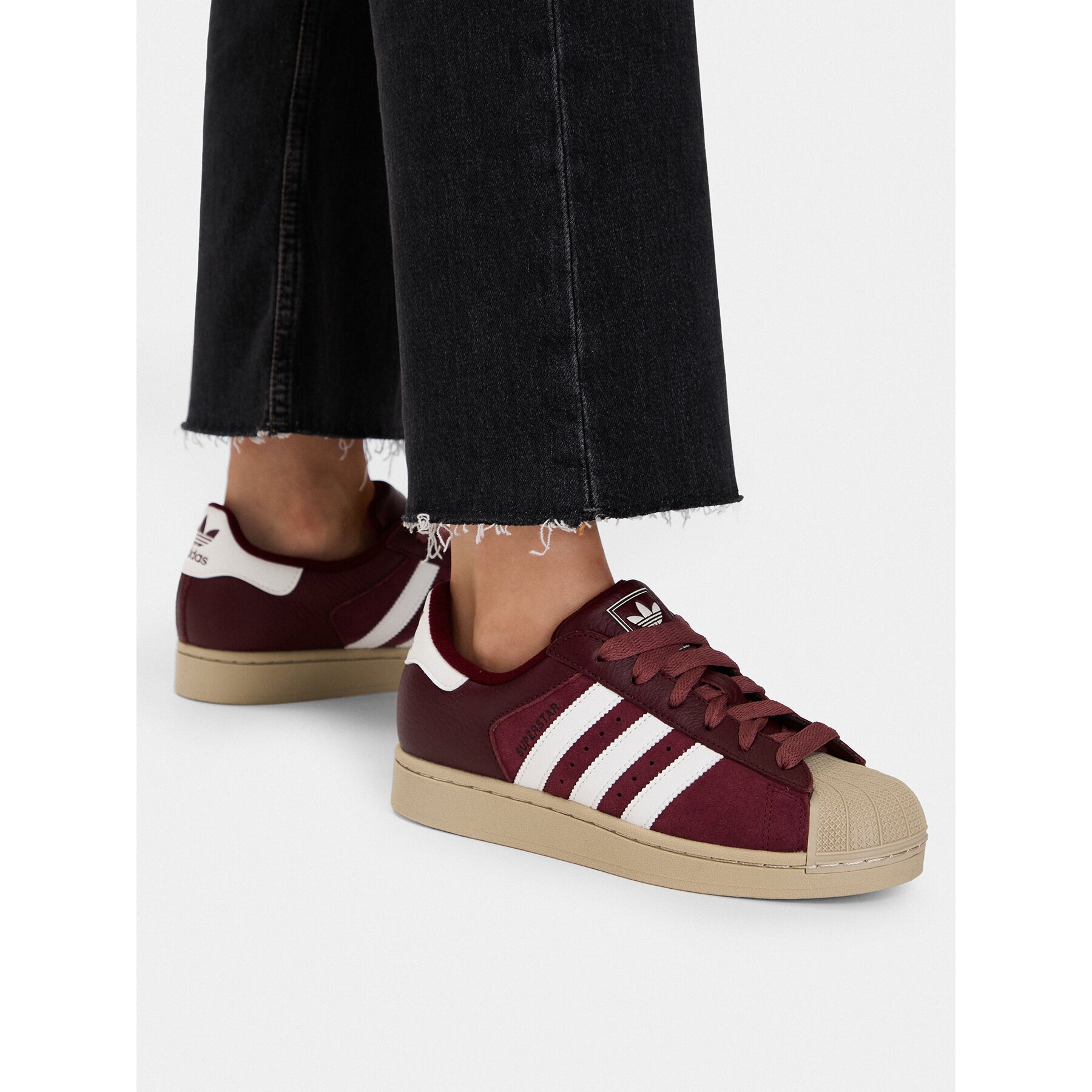 adidas Сникърси Superstar II KJ9949 Бордо