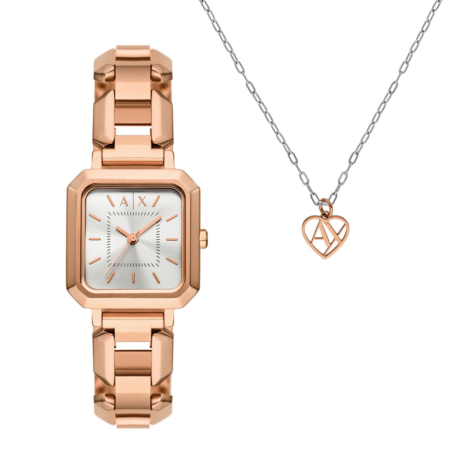 Armani Exchange Часовник Leila AX7167SET