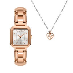 Armani Exchange Часовник Leila AX7167SET