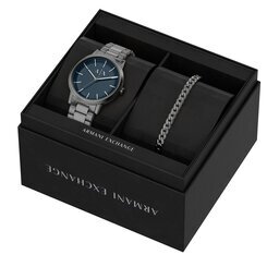 Armani Exchange Комплект часовник и гривна Cayde Gift Set AX7183SET
