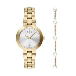 Armani Exchange Комплект часовник и гривна Jackie AX7185SET