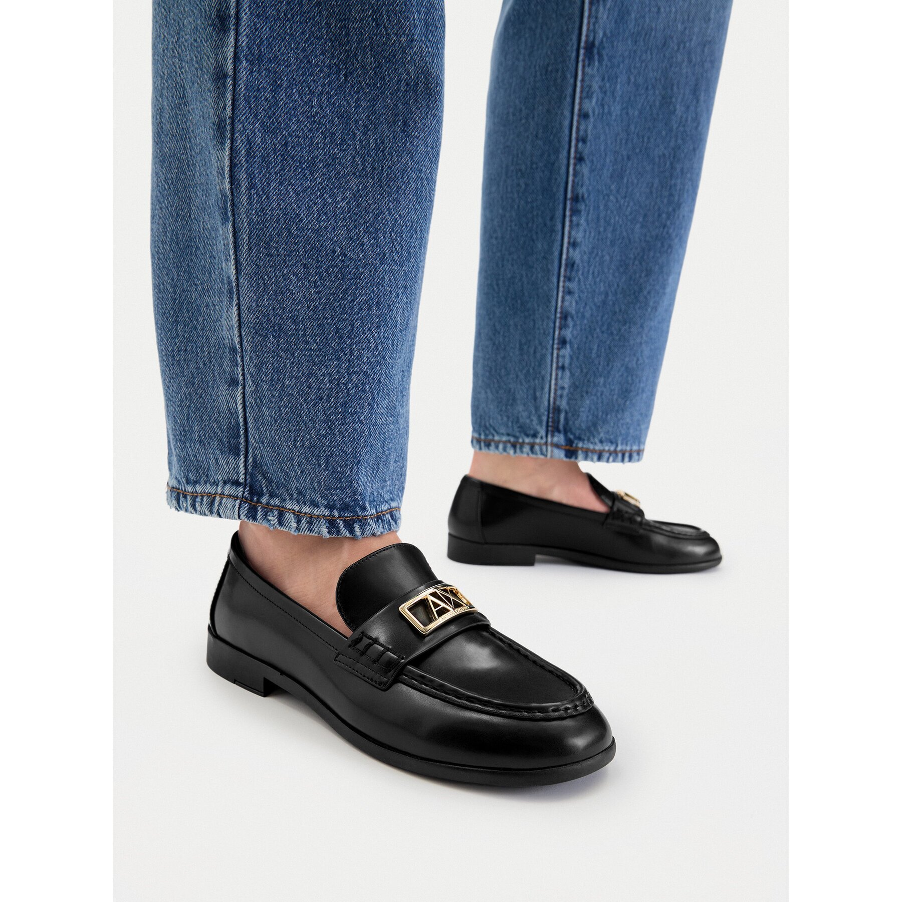 Armani Exchange лоуфъри с дебела подметка XW002579 AF17474 UC001