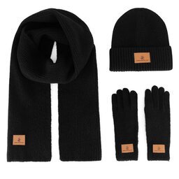 Beverly Hills Polo Club Комплект шапка шал и ръкавици BHPC-MC-001-AW24