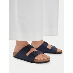 Birkenstock Чехли Arizona Birko-Flor 051753 Тъмносин