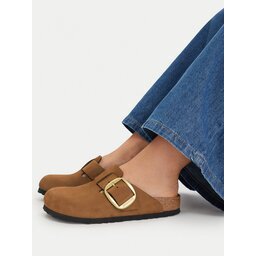 Birkenstock Чехли Boston Big Buckle Tonal 1032949