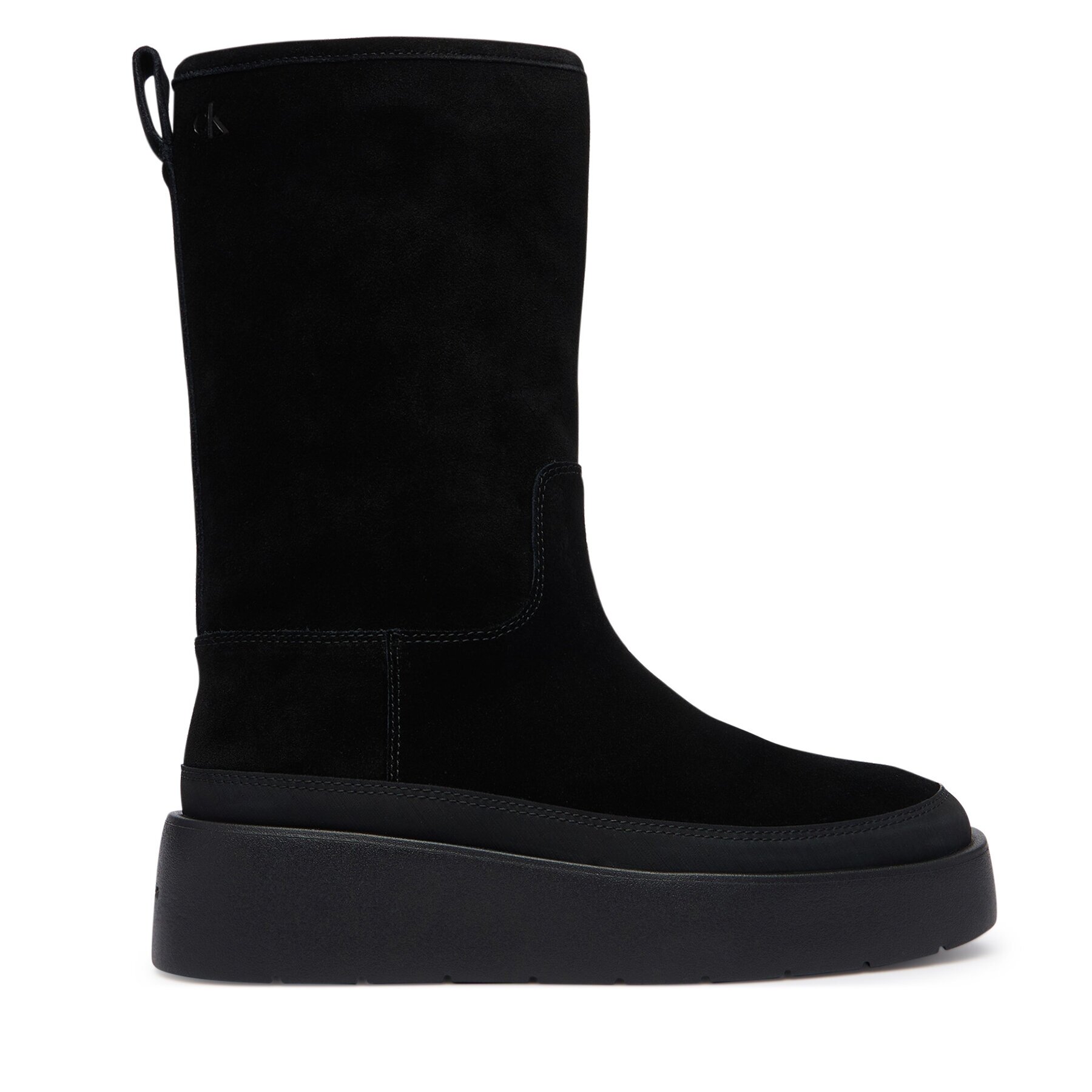 Calvin Klein Апрески Flatform Mid Boot Suede Wl HW0HW03181