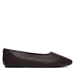Calvin Klein Балеринки Oblique Ballerina Cut Lth HW0HW03033
