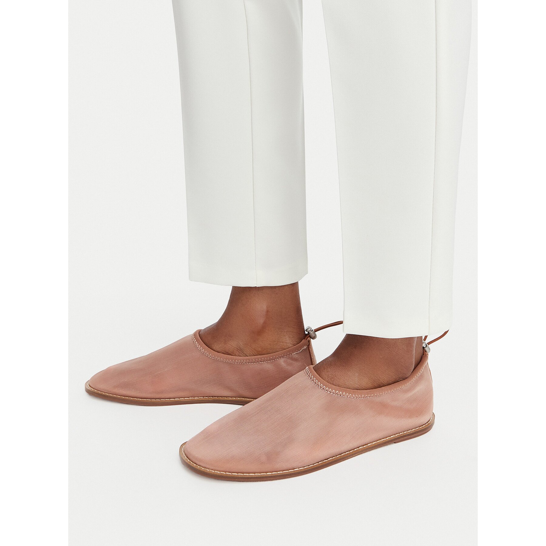Calvin Klein Балеринки Stretch Ballerina Shoe Spac Mesh HW0HW03041