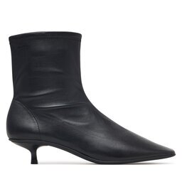 Calvin Klein Боти Round Kitt Heel Ankle Boot Nappa HW0HW03169