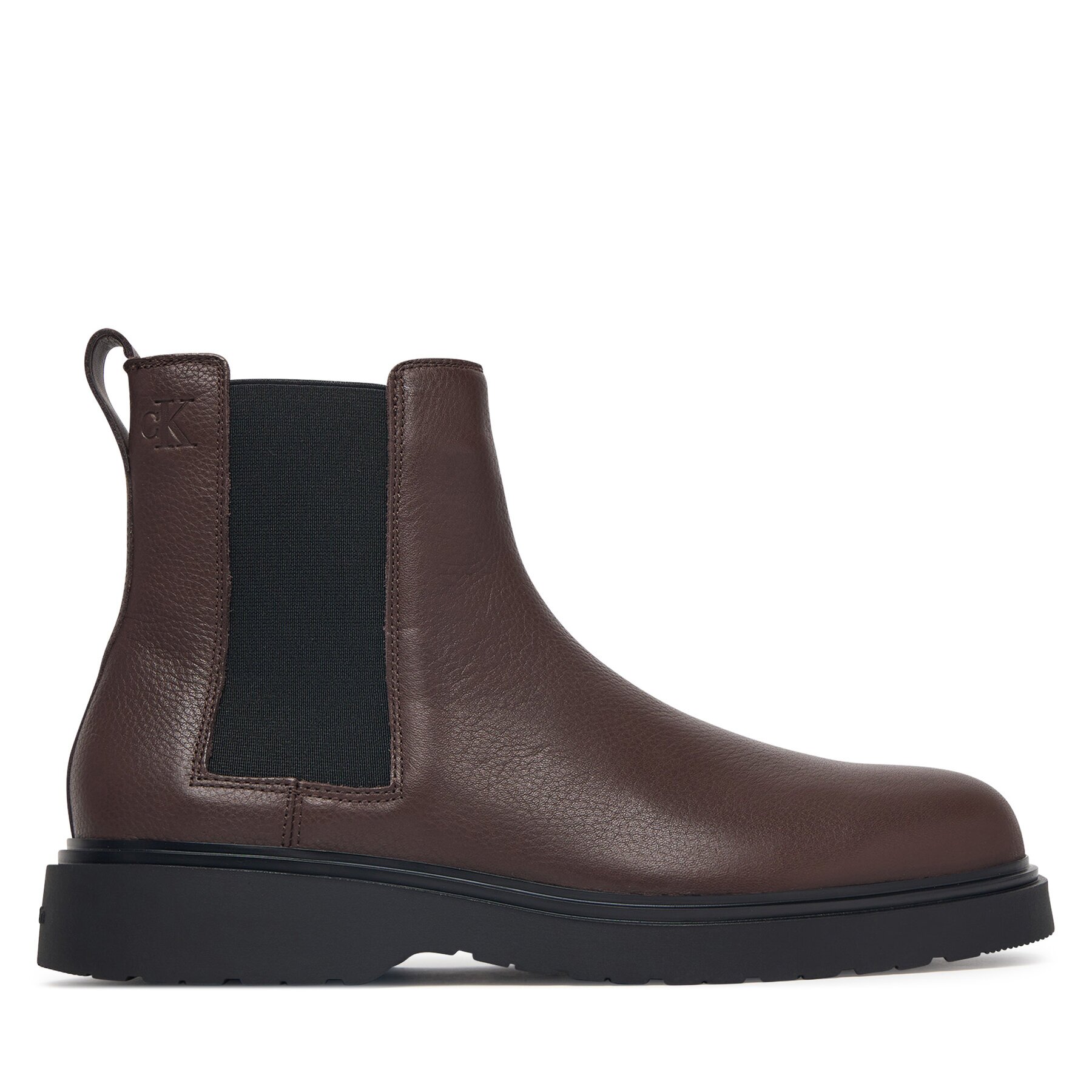 Calvin Klein Боти тип челси Combat Ess Chelsea Boot Lth YM0YM01374