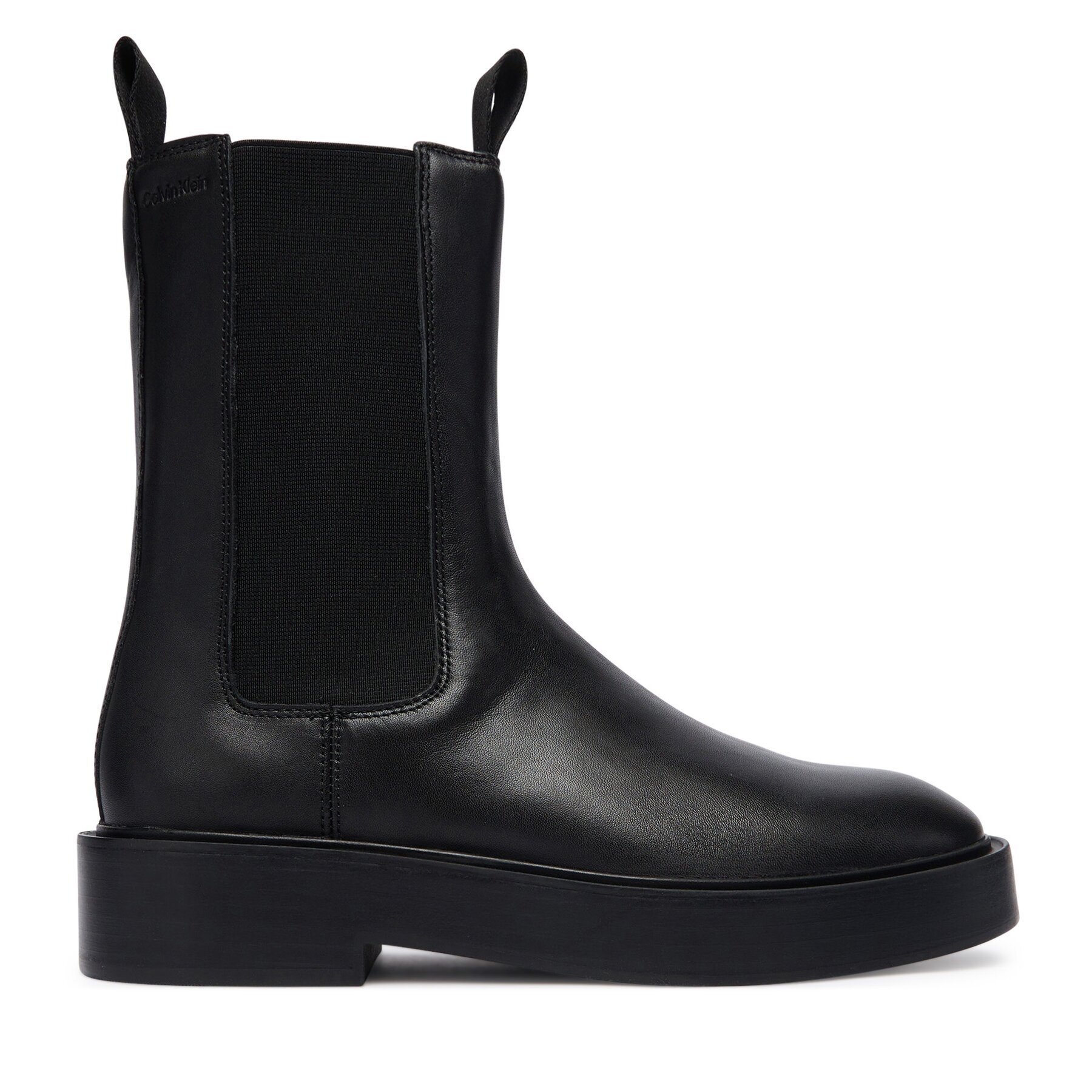 Calvin Klein Боти тип челси Convate Welt Chelsea Lth YW0YW01905