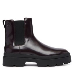 Calvin Klein Боти тип челси Lugged Chelsea Boot Matt Lth HM0HM02445